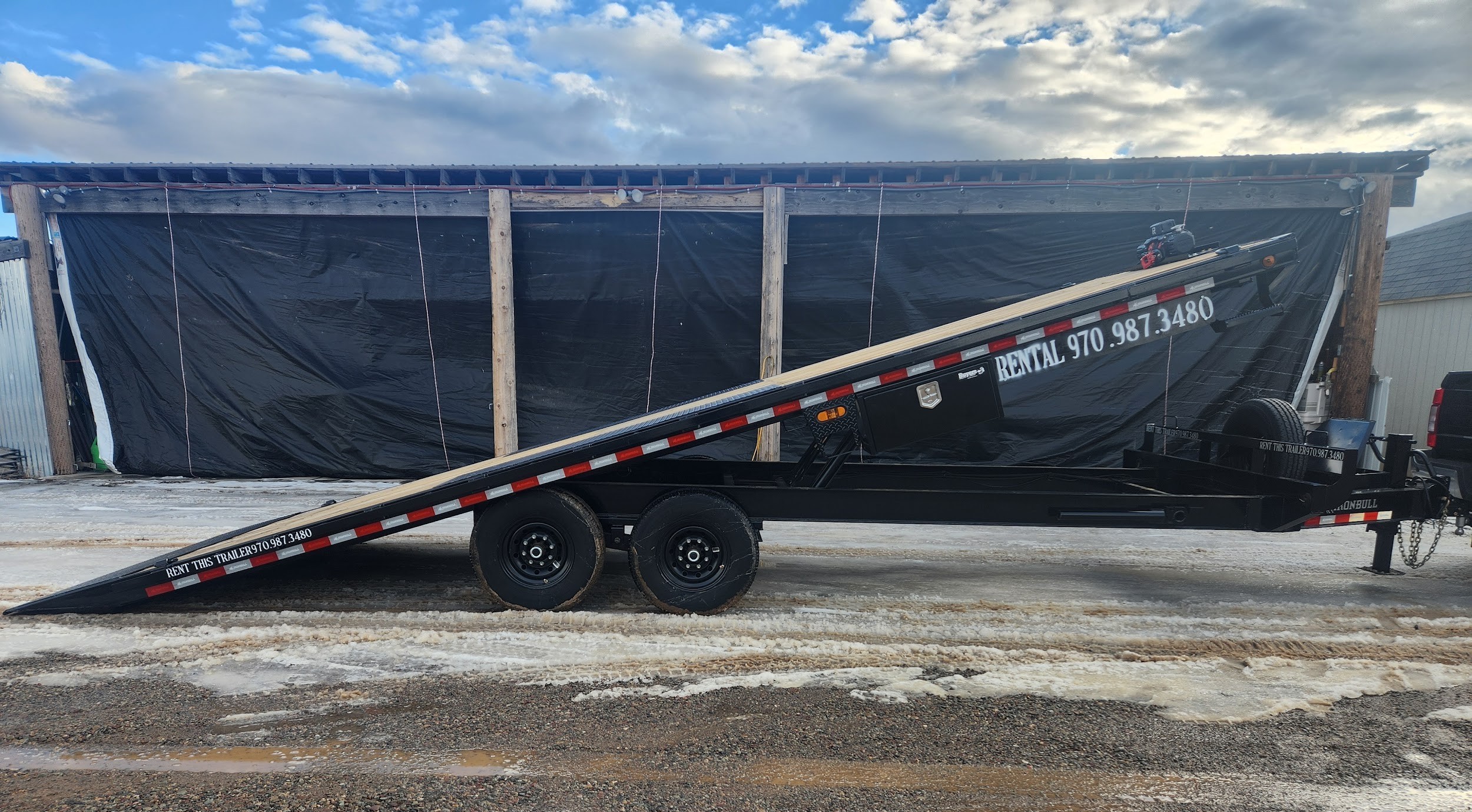 Deck Over Tilt Trailers